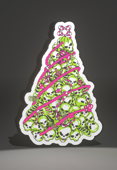 ÁRBOL CALAVERAS NAVIDAD - LIGHTBOX